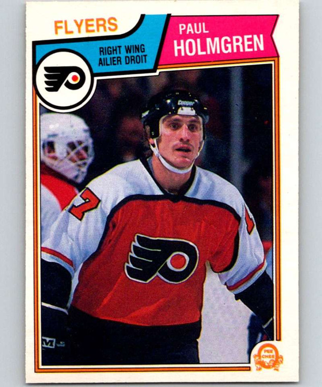 1983-84 O-Pee-Chee #266 Paul Holmgren VG Philadelphia Flyers 