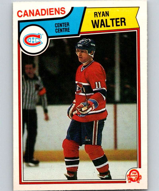 1983-84 O-Pee-Chee #200 Ryan Walter VG Montreal Canadiens 