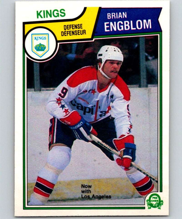 1983-84 O-Pee-Chee #368 Brian Engblom VG Los Angeles Kings 