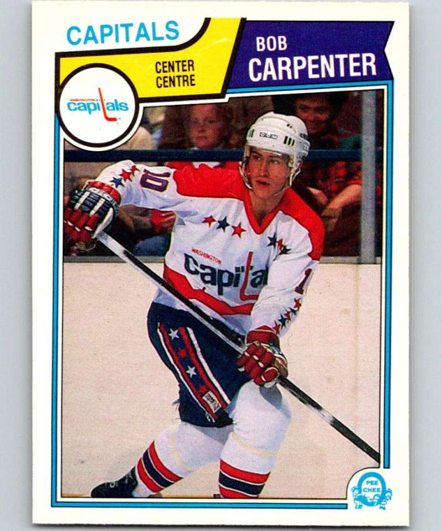 1983-84 O-Pee-Chee #366 Bob Carpenter VG Washington Capitals 