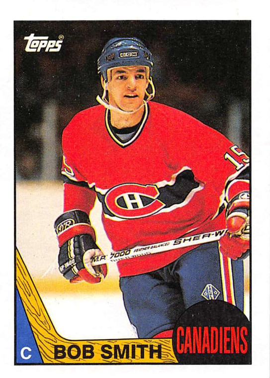 1987-88 Topps #48 Bobby Smith VG  Montreal Canadiens 