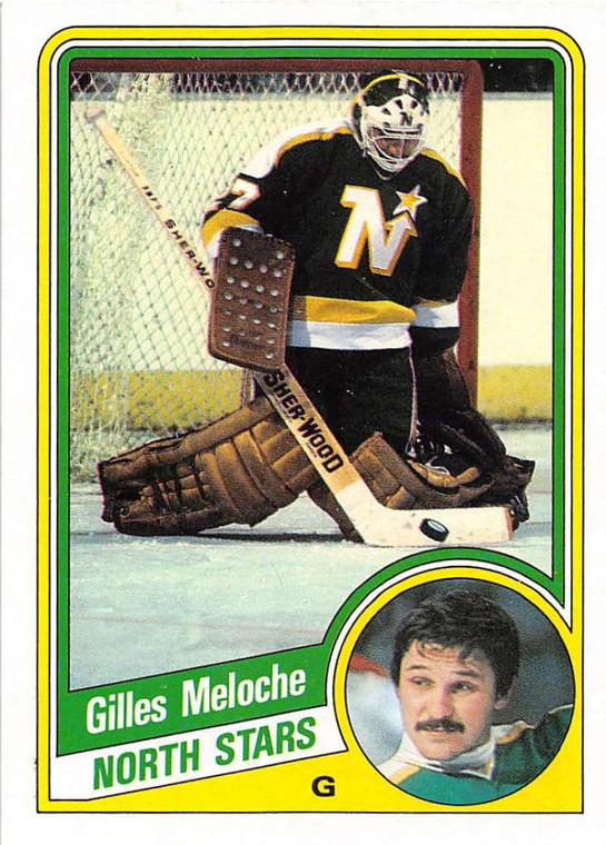 1984-85 Topps #79 Gilles Meloche VG  Minnesota North Stars 