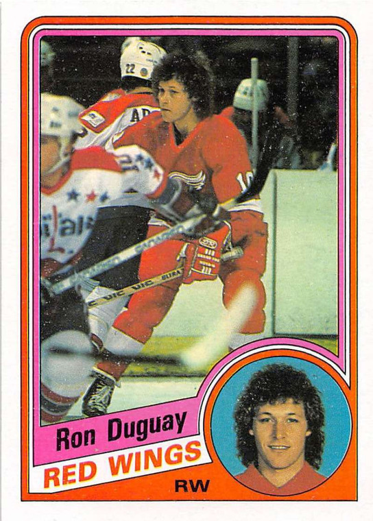 1984-85 Topps #40 Ron Duguay VG  Detroit Red Wings 