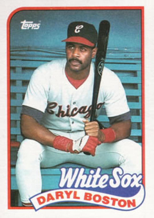 1989 Topps #633 Daryl Boston NM-MT Chicago White Sox 