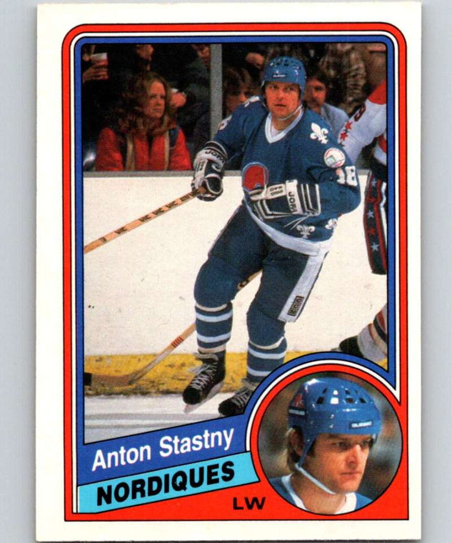 1984-85 O-Pee-Chee #291 Anton Stastny VG  Quebec Nordiques 