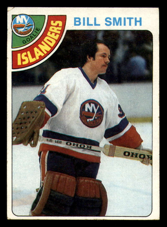 SOLD 182365 1978-79 Topps #62 Billy Smith VG New York Islanders 