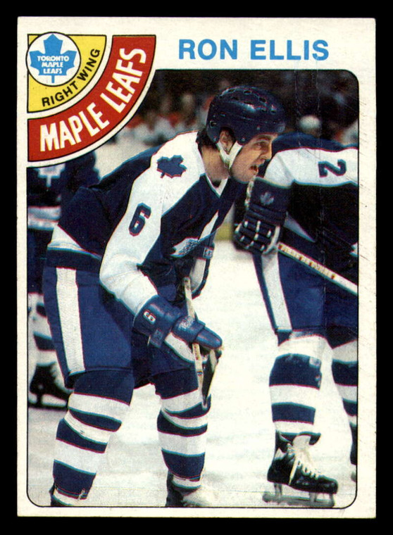 1978-79 Topps #92 Ron Ellis VG Toronto Maple Leafs 