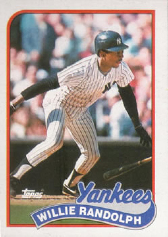 1989 Topps #635 Willie Randolph NM-MT New York Yankees 