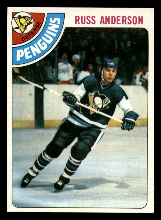 1978-79 Topps #156 Russ Anderson VG RC Rookie Pittsburgh Penguins 