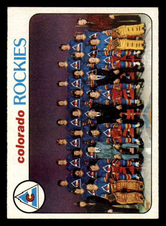 1978-79 Topps #196 Rockies Team VG Colorado Rockies 
