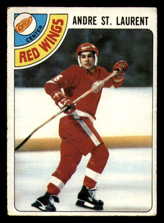 1978-79 Topps #32 Andre St. Laurent VG Detroit Red Wings 