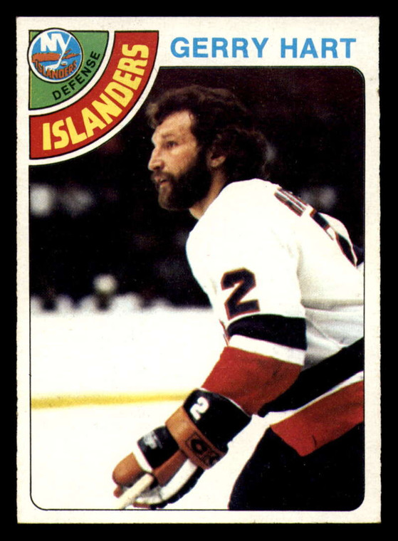 1978-79 Topps #77 Gerry Hart VG New York Islanders 