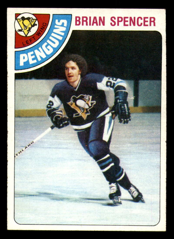 1978-79 Topps #137 Brian Spencer VG Pittsburgh Penguins 