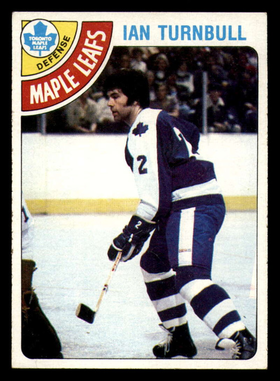 1978-79 Topps #127 Ian Turnbull VG Toronto Maple Leafs 