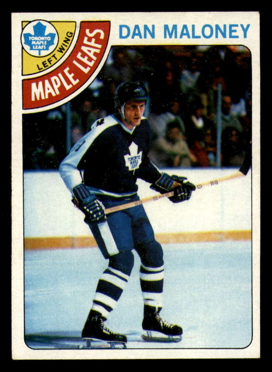 1978-79 Topps #21 Dan Maloney VG Toronto Maple Leafs 