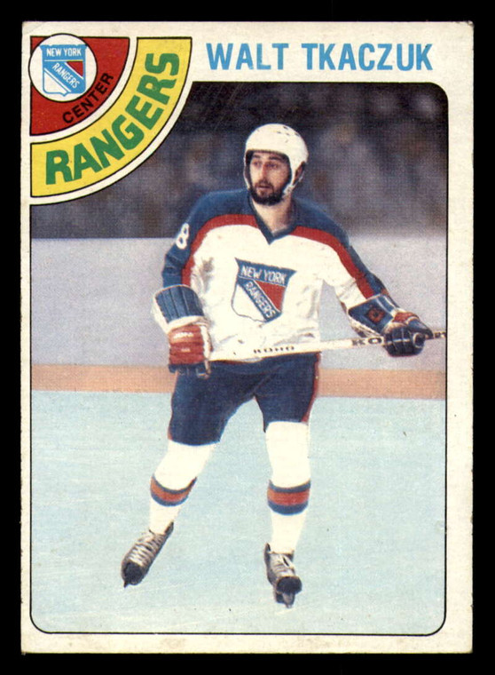1978-79 Topps #235 Walt Tkaczuk VG New York Rangers 