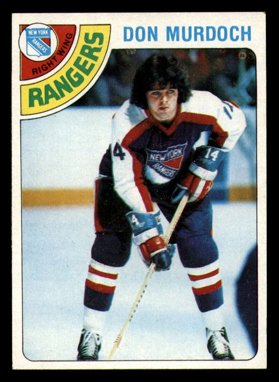 1978-79 Topps #11 Don Murdoch VG New York Rangers 