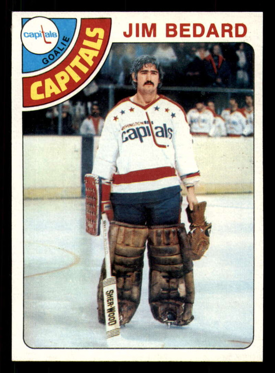 1978-79 Topps #243 Jim Bedard VG RC Rookie Washington Capitals 