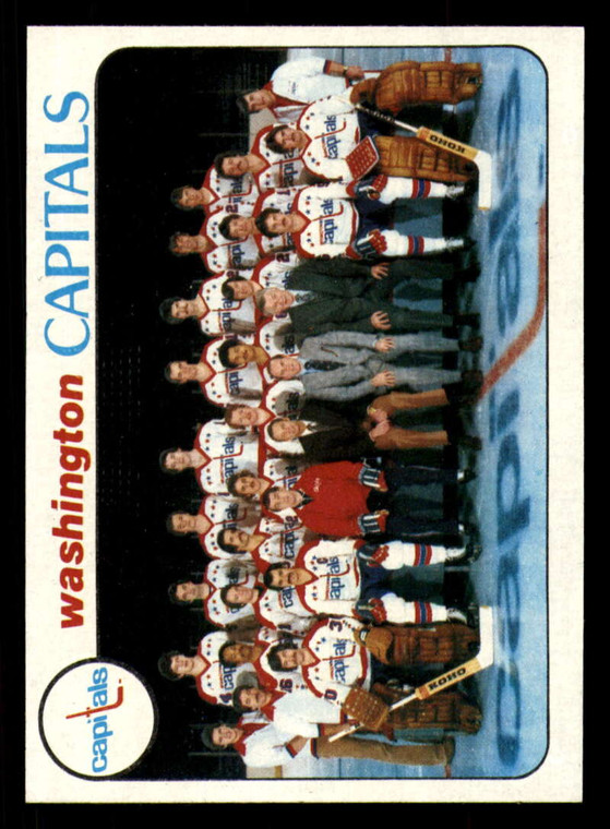 1978-79 Topps #208 Capitals Team VG Washington Capitals 