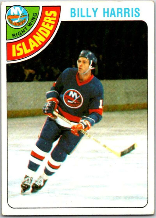 1978-79 Topps #182 Billy Harris VG New York Islanders 