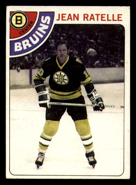 1978-79 Topps #155 Jean Ratelle VG Boston Bruins 