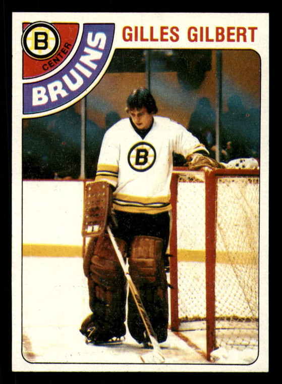1978-79 Topps #95 Gilles Gilbert VG Boston Bruins 