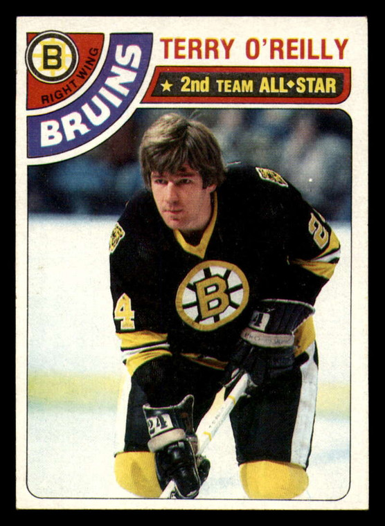 1978-79 Topps #40 Terry O'Reilly AS VG Boston Bruins 