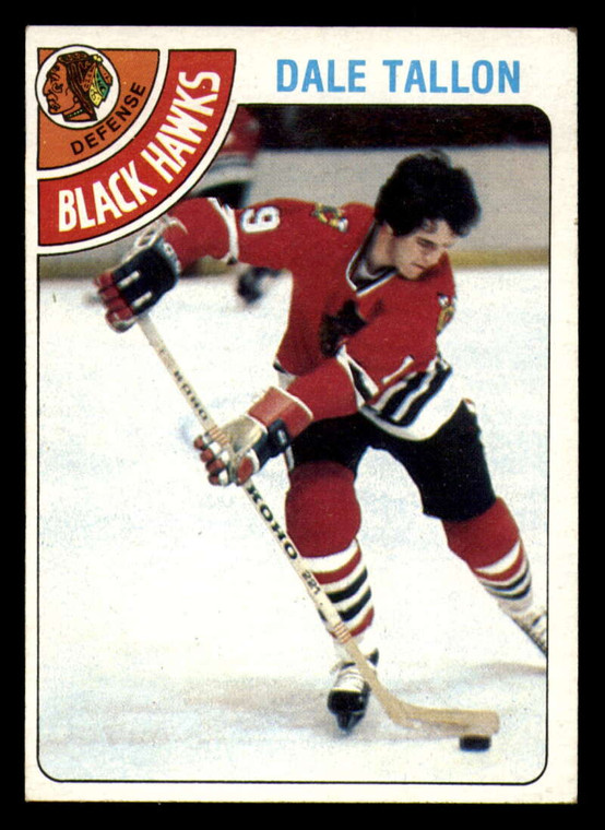 1978-79 Topps #146 Dale Tallon VG Chicago Blackhawks 