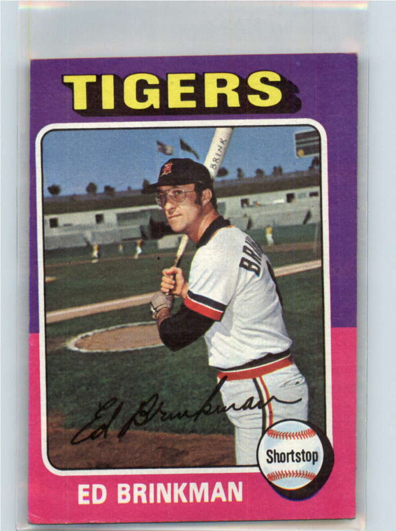 1975 Topps #439 Ed Brinkman VG Detroit Tigers 