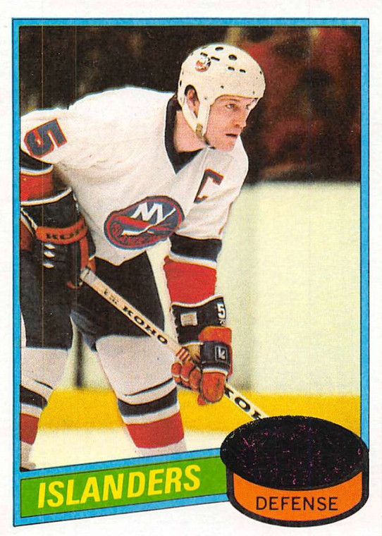 1980-81 Topps #120 Denis Potvin VG New York Islanders 