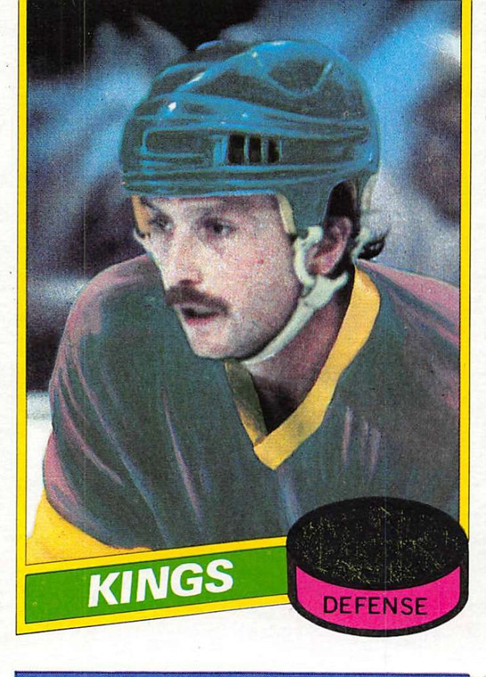 1980-81 Topps #196 Dave Lewis VG Los Angeles Kings 