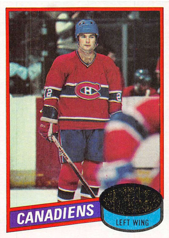 1980-81 Topps #180 Steve Shutt VG Montreal Canadiens 