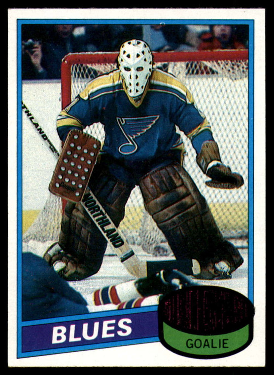 1980-81 Topps #31 Mike Liut VG RC Rookie St. Louis Blues 