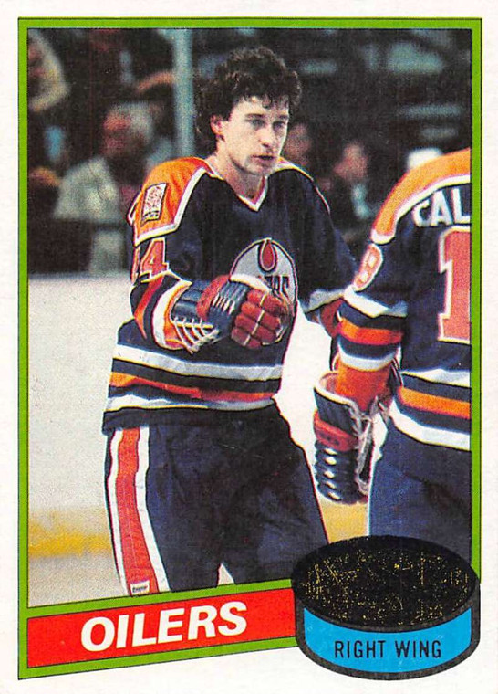 1980-81 Topps #32 Blair MacDonald VG Edmonton Oilers 
