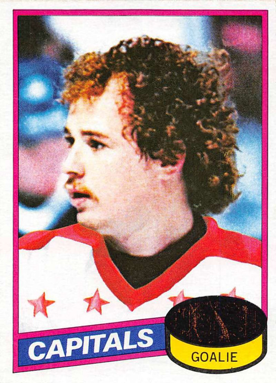 1980-81 Topps #95 Mike Palmateer VG Washington Capitals 