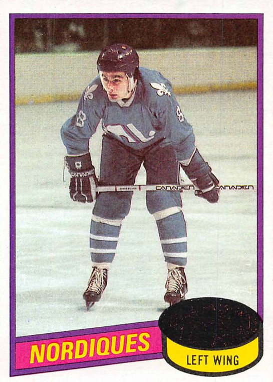 1980-81 Topps #256 Marc Tardif VG Quebec Nordiques 