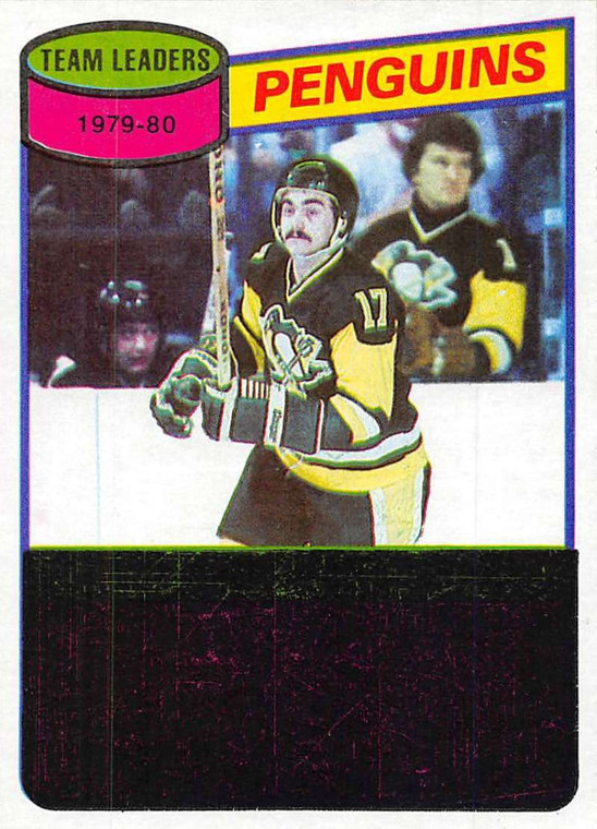 1980-81 Topps #117 Rick Kehoe TL VG Pittsburgh Penguins 