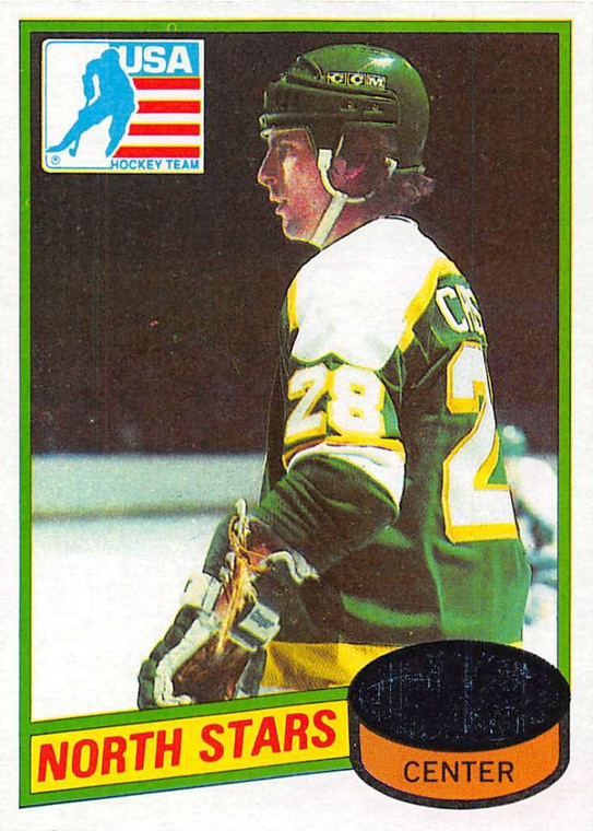 1980-81 Topps #103 Steve Christoff OLY VG RC Rookie Minnesota North Stars 