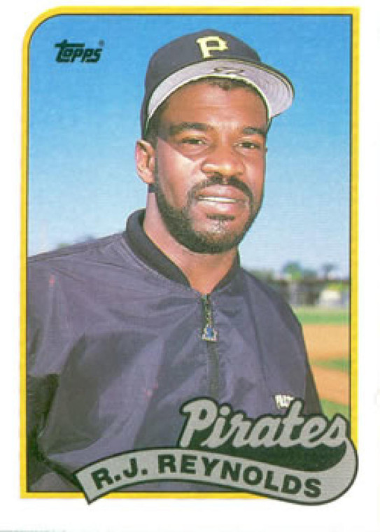 1989 Topps #658 R.J. Reynolds NM-MT Pittsburgh Pirates 