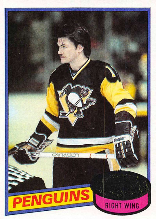 1980-81 Topps #44 George Ferguson VG Pittsburgh Penguins 