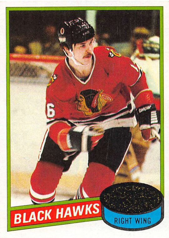 1980-81 Topps #41 Rich Preston VG Chicago Blackhawks 