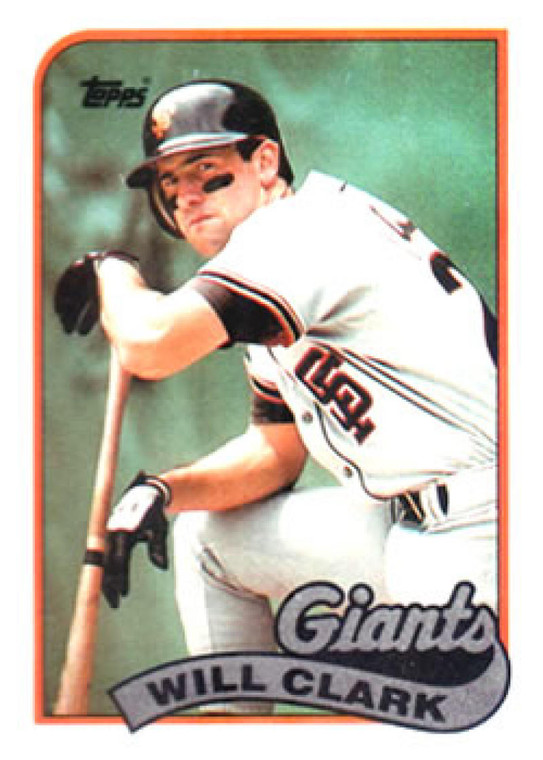 1989 Topps #660 Will Clark NM-MT San Francisco Giants 