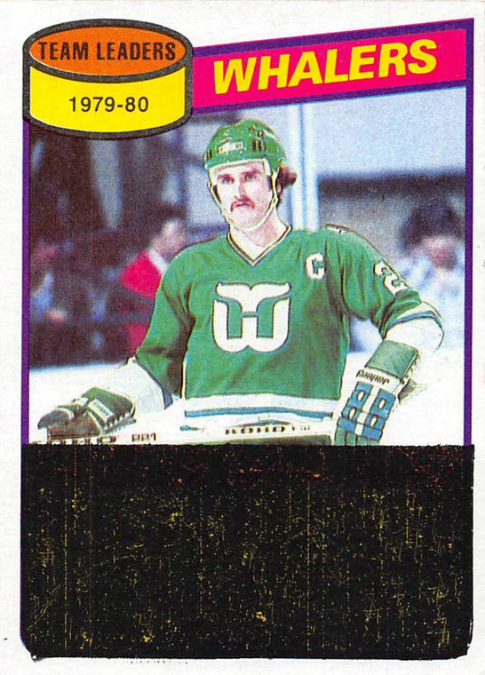 1980-81 Topps #59 Blaine Stoughton TL VG Hartford Whalers 