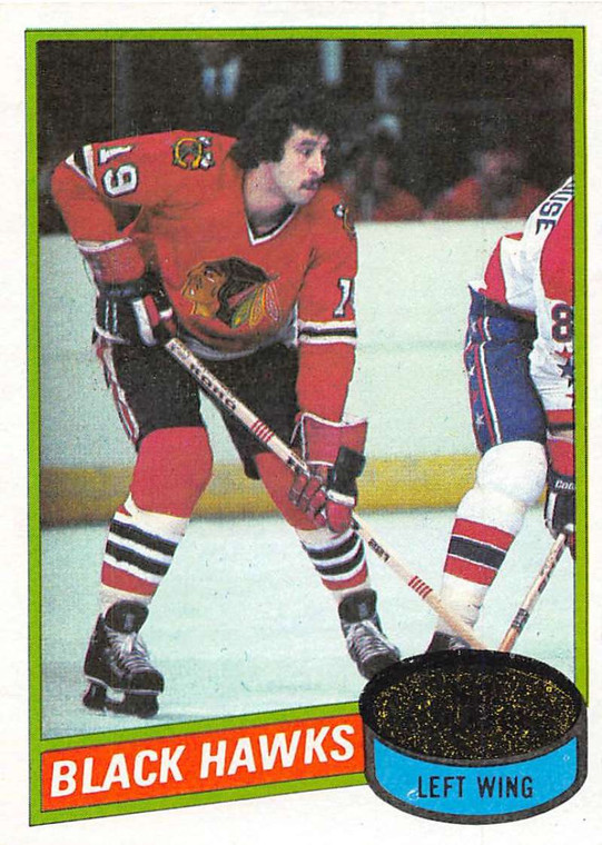 1980-81 Topps #134 Ron Sedlbauer VG Chicago Blackhawks 