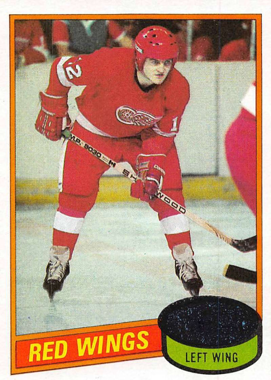 1980-81 Topps #234 Errol Thompson VG Detroit Red Wings 