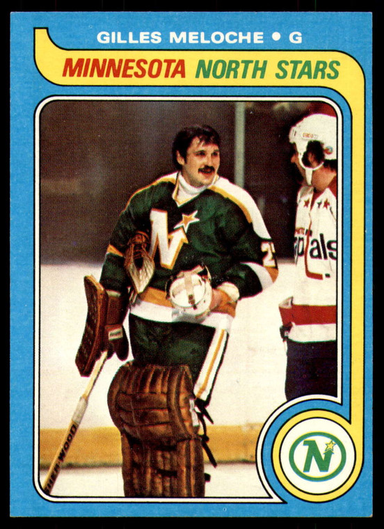 1979-80 Topps #136 Gilles Meloche VG Minnesota North Stars 