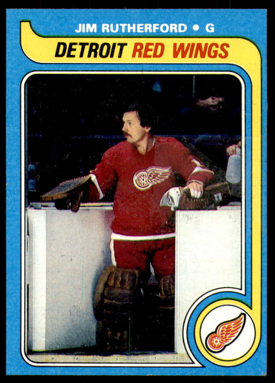 1979-80 Topps #122 Jim Rutherford VG Detroit Red Wings 