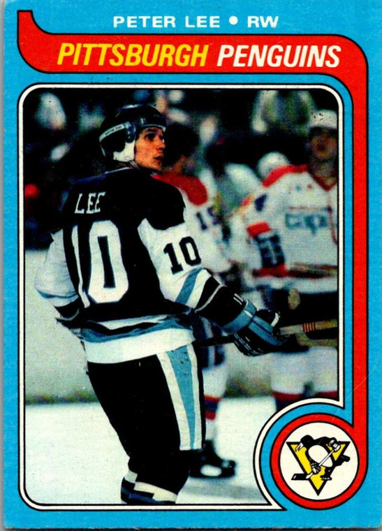 1979-80 Topps #45 Peter Lee VG Pittsburgh Penguins 