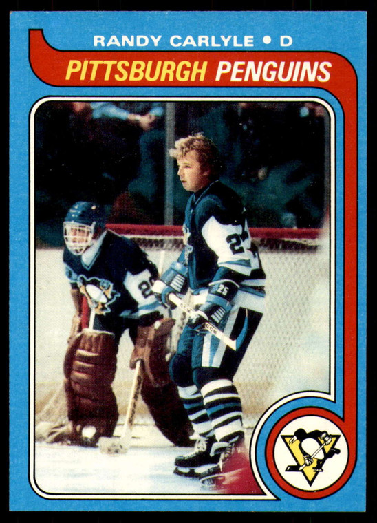 1979-80 Topps #124 Randy Carlyle VG Pittsburgh Penguins 