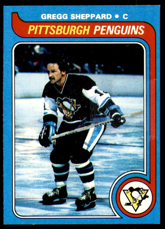 1979-80 Topps #172 Gregg Sheppard VG Pittsburgh Penguins 